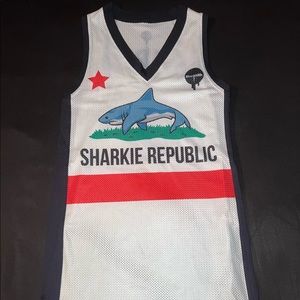 XXS Sharkie Republic Jersey by Blackmilk Clothing